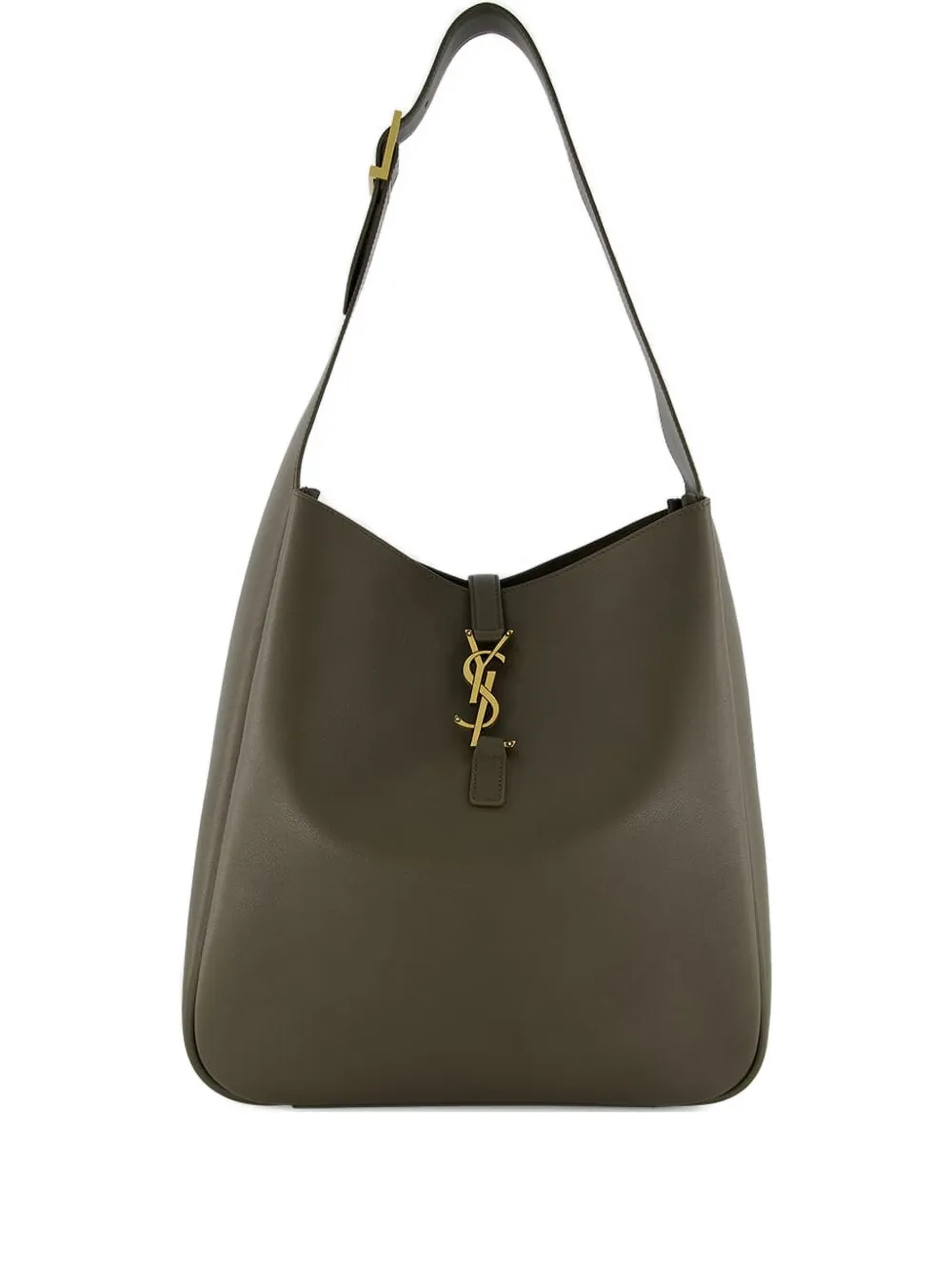 Saint Laurent Le 5 à 7 leather shoulder bag - Green