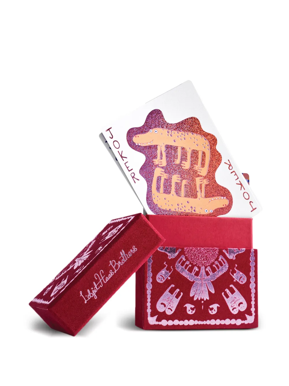 L'objet Haas Jumbo Playing Cards In White