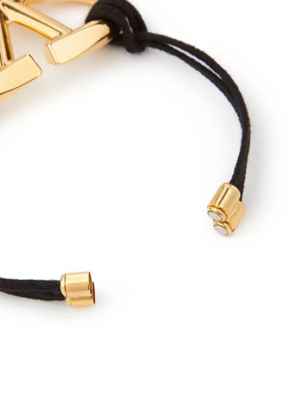 ブレスレット VALENTINO Gold V-Logo Pearl Bracelet J0G16 QVS R91 Valentino Garavani VLogo Signature Bracelet With Pearls