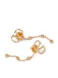 Valentino Garavani VLogo Signature drop earrings - Gold