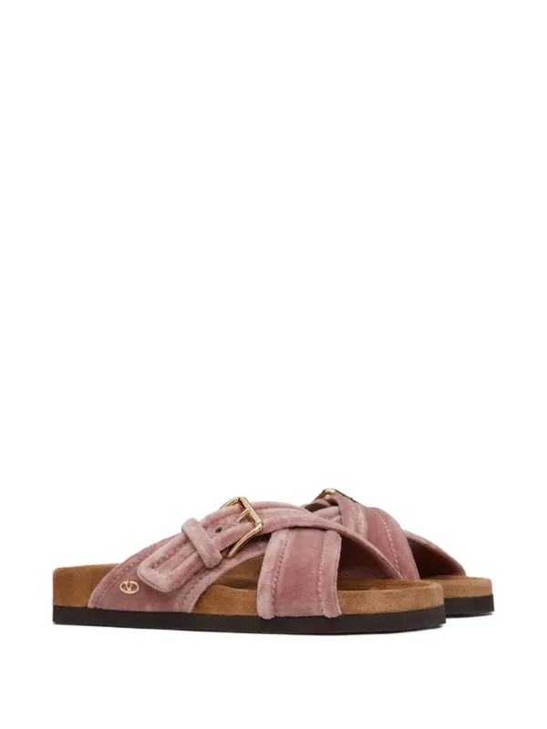 サンダル・ミュール VALENTINO Valentino Garavani 'Fussfriend' slides Valentino Garavani Fussfriend Slide Sandals | Saks Fifth Avenue