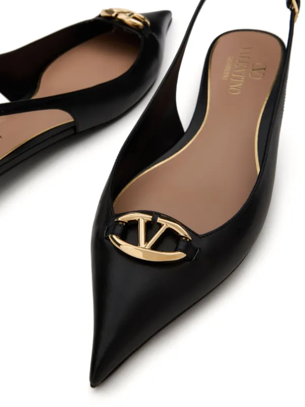 Valentino Garavani Vロゴ ザ ボールド エディション スリングバック
