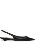 Valentino Garavani VLogo Signature leather pumps - Black