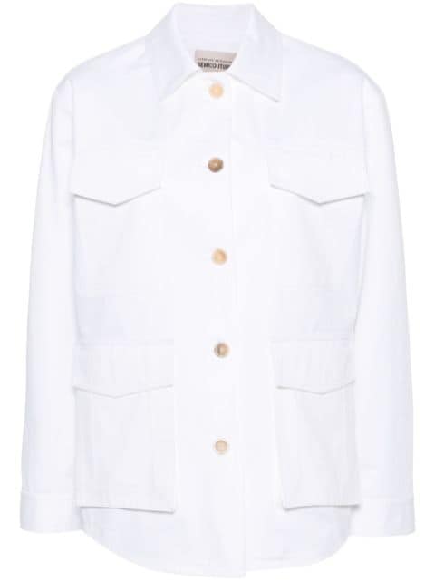 Semicouture cotton military jacket