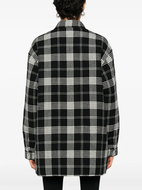 Gucci plaid check Shirt Black FARFETCH AE