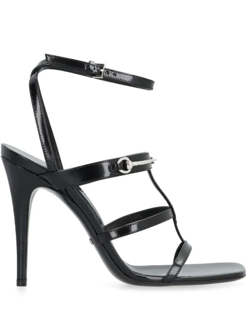 Gucci Horsebit 105mm strappy leather sandals