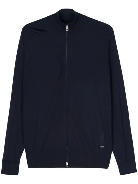 Brioni suéter con placa del logo