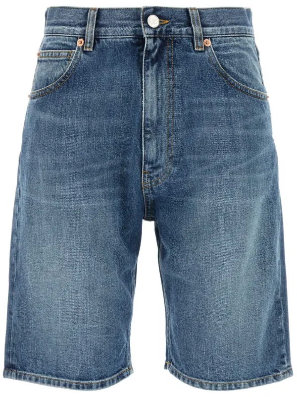【Valentino Garavani 】Medium blue denim shorts 22524055_57289315_600.jpg
