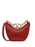 Valentino Garavani mini VLogo Moon shoulder bag - Red