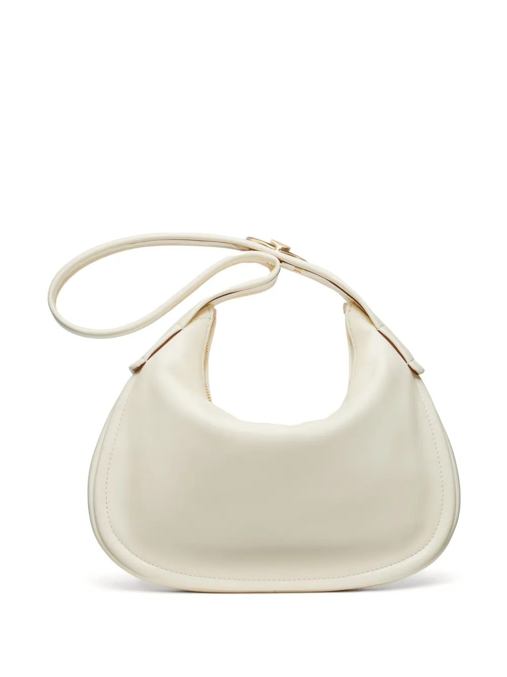 Valentino Garavani VLogo Signature leren schoudertas Wit