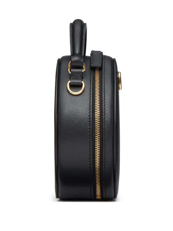 Valentino Garavani VLogo Signature Leather Mini Bag | Black