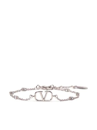 ◆VALENTINO◆ Vロゴ シグネチャー チェーン ブレスレット VALENTINO GARAVANI Vロゴ シグネチャー チェーンブレスレット