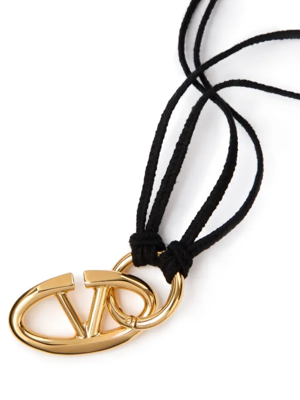 【関税＆送料込み】Valentino Garavani Black Necklace Valentino Garavani Black Necklace | italist