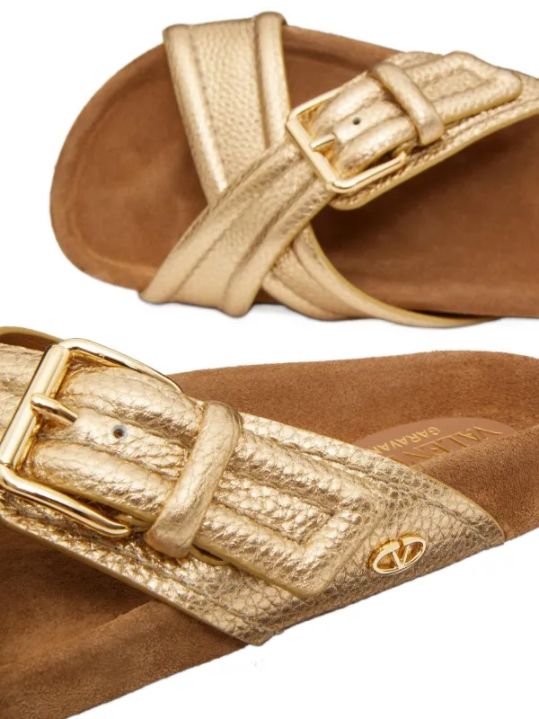 Valentino Garavani Fussfriend 30mm サンダル | ゴールドトーン