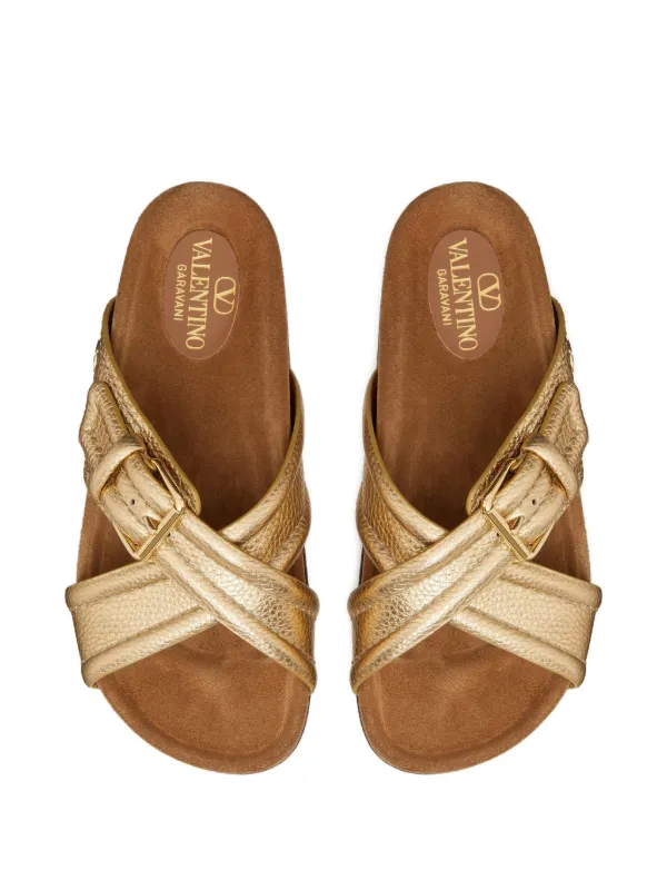 Valentino Garavani Fussfriend 30mm サンダル | ゴールドトーン