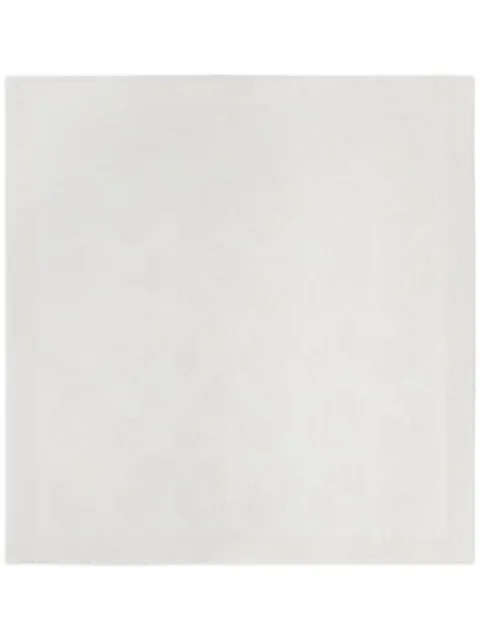 Valentino Garavani logo-jacquard frayed scarf