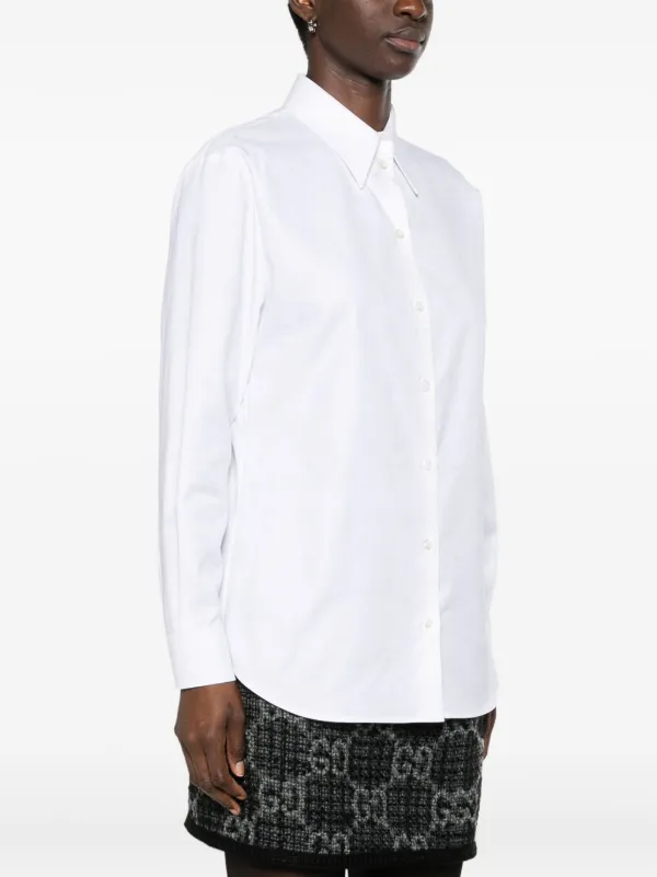 Gucci ボタン シャツ | ホワイト | FARFETCH JP