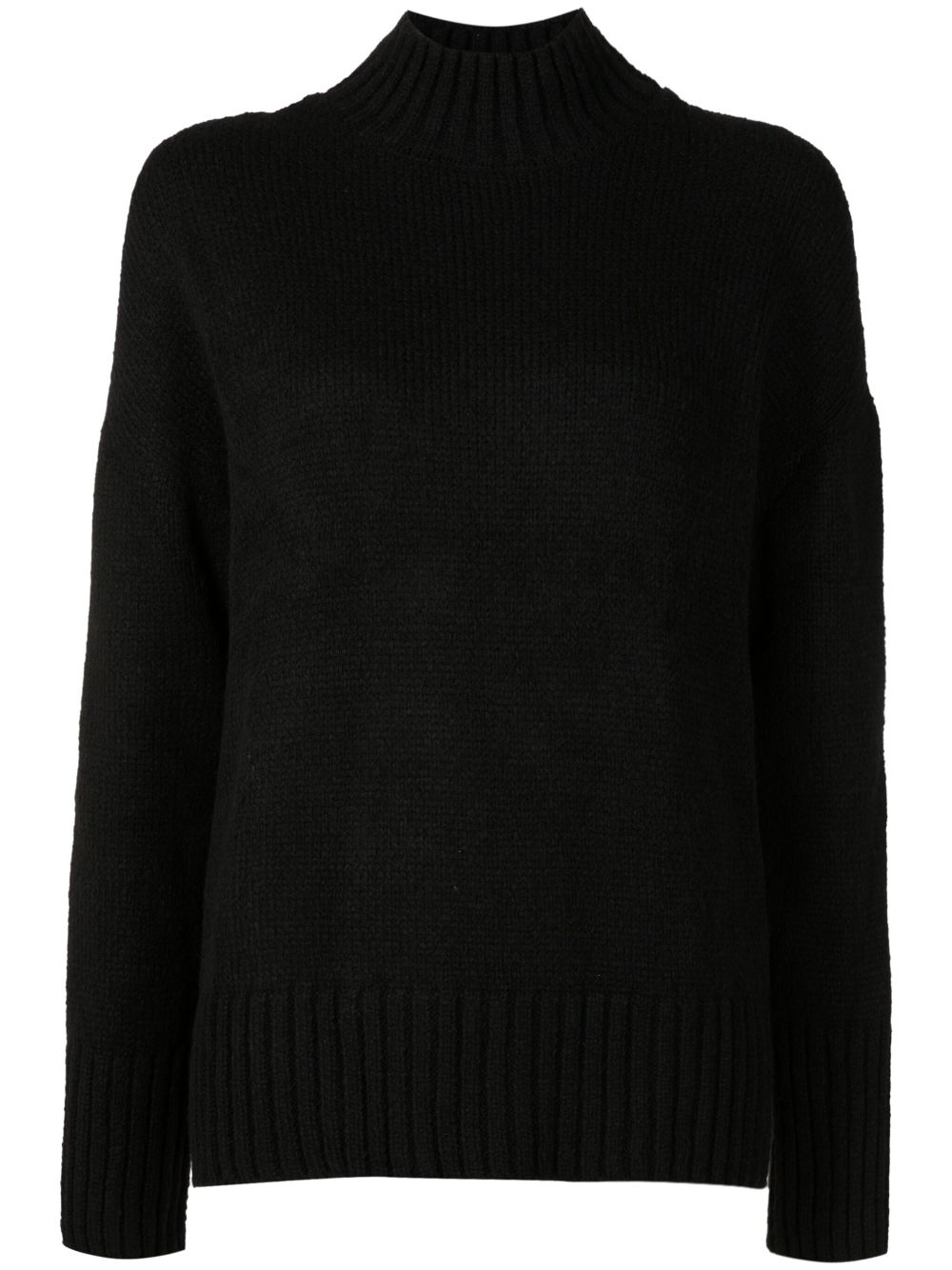 Lenny Niemeyer mock-neck chunky-knit jumper - Black