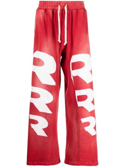 RRR123 Faster Flight cotton track pants