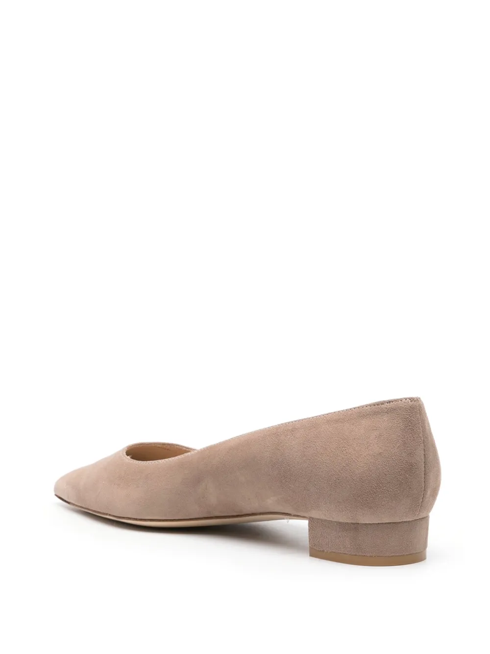Stuart Weitzman lowheel Suede Pumps Farfetch