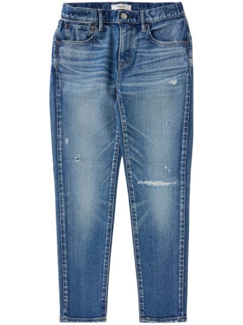 Moussy Vintage جينز سكيني 'كوالتريل' بخصر منخفض