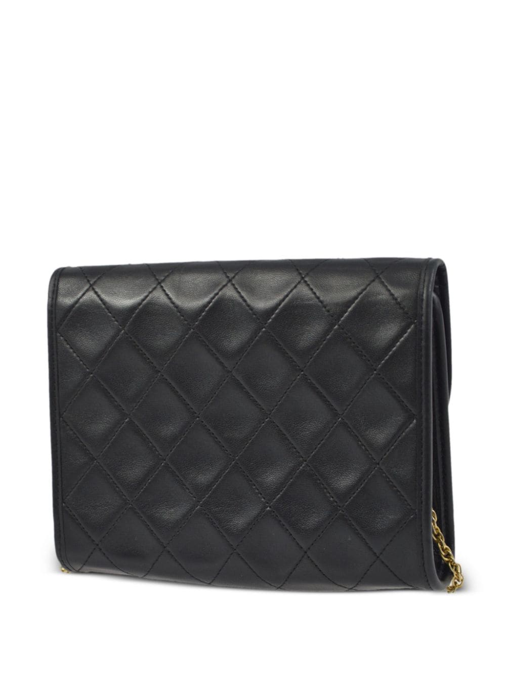 CHANEL Pre-Owned 1990-2000s gewatteerde schoudertas - Zwart