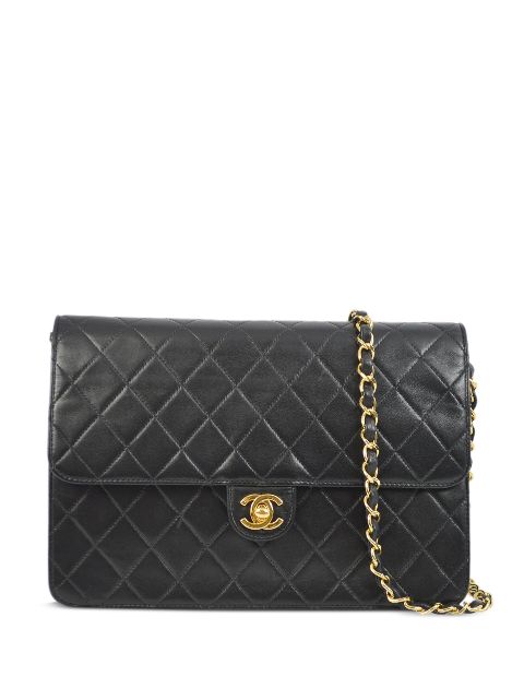 HOT SALE CHANEL 2000 medium Half Flap shoulder bag Women