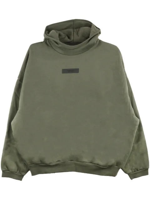 FEAR OF GOD ESSENTIALS logo-appliqué cotton-blend hoodie