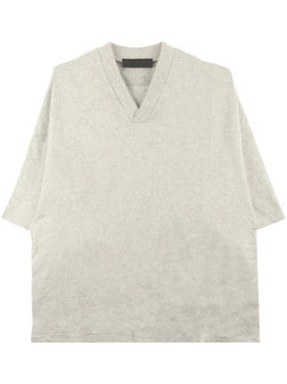 Fear of God Essentials Essentials V-Neck Cotton T-Shirt