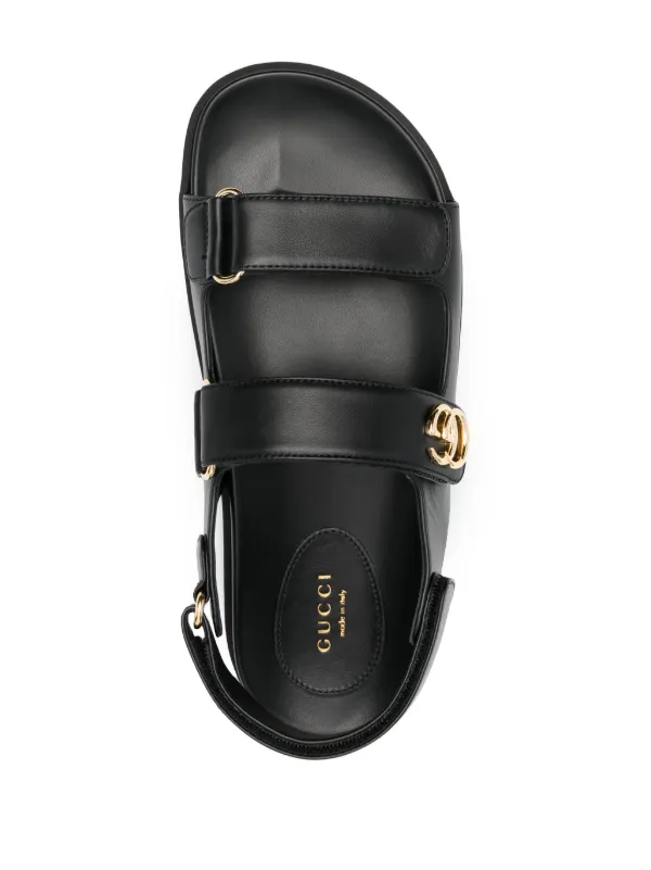 Gucci GG Leather Sandals - Farfetch