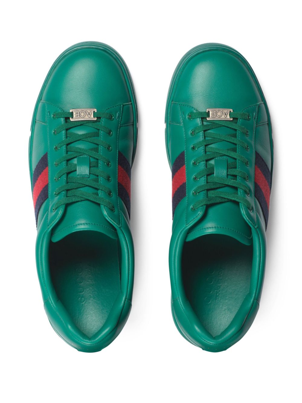 Gucci ace leather hot sale sneaker price