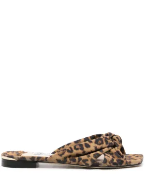 Cheetah best sale print sandals