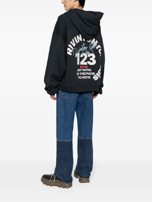 RRR123 CVA Paris Cotton Hoodie - Farfetch