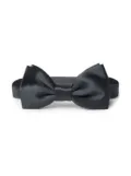 Brunello Cucinelli Kids plain bow tie - Black