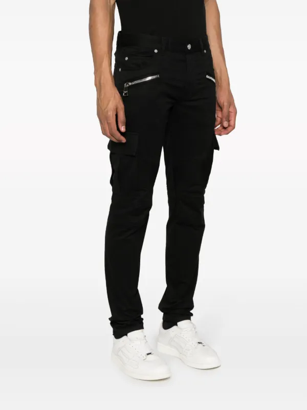 【関税込み】Balmain カーゴパンツ Balmain カーゴパンツ | ブラック | FARFETCH JP