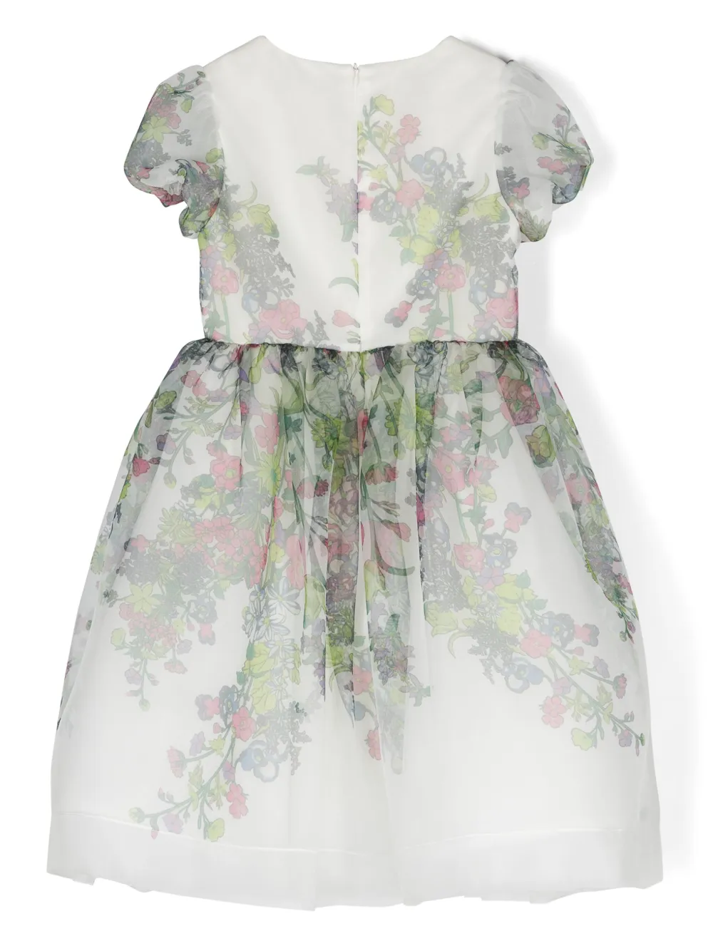 ELIE SAAB JUNIOR Jurk met bloemenprint - Wit
