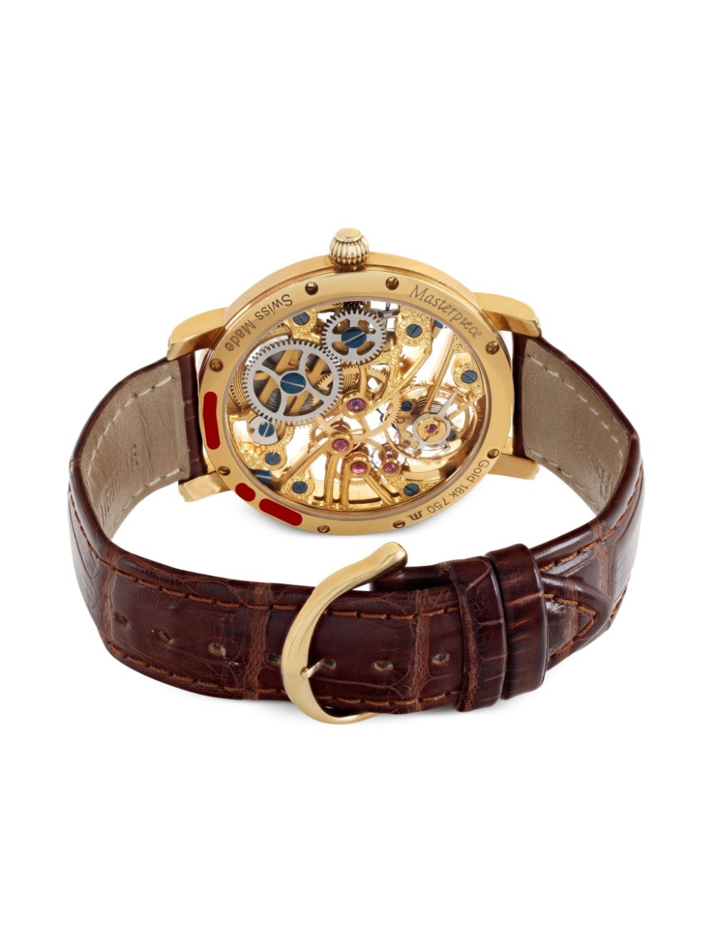 Pre-owned Maurice Lacroix  Squelette 43mm In Gold