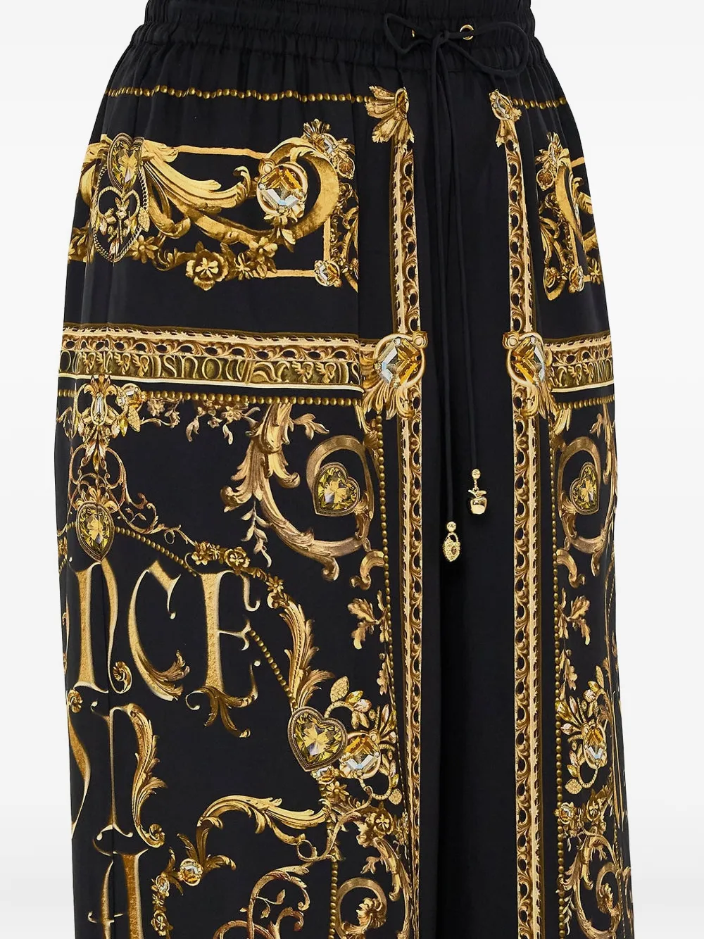 Camilla Once Upon a Time broek met wijde pijpen Blauw