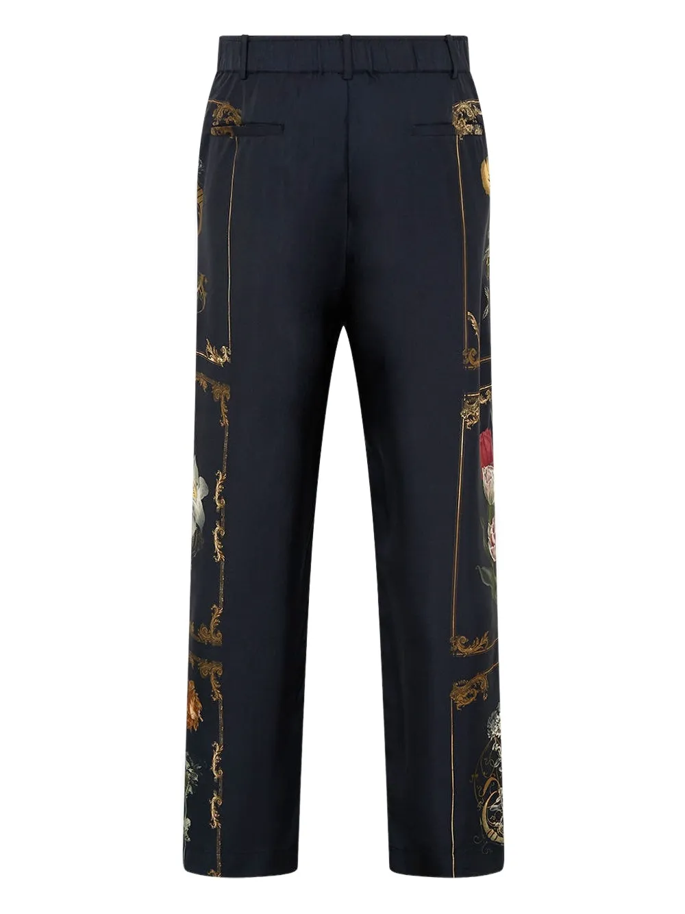 Camilla Magic in the manuscripts straight-leg trousers | Black | Image 1
