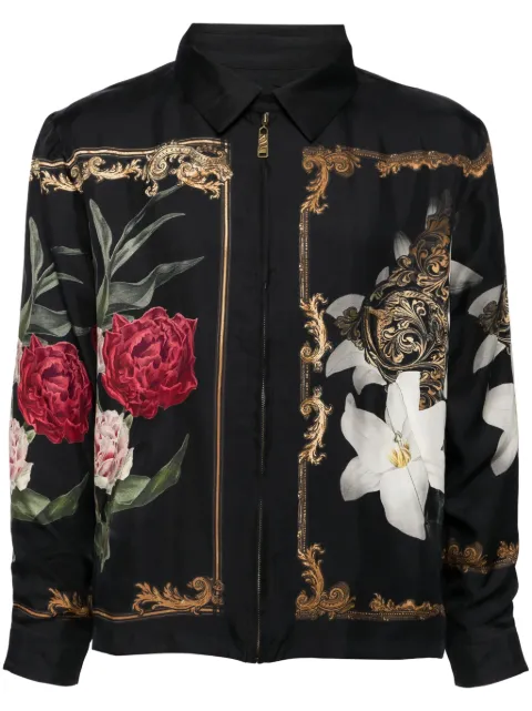 Camilla Magic in the Manuscripts-print silk jacket 