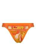 Camilla The Flower Child Society bikini bottom - Orange