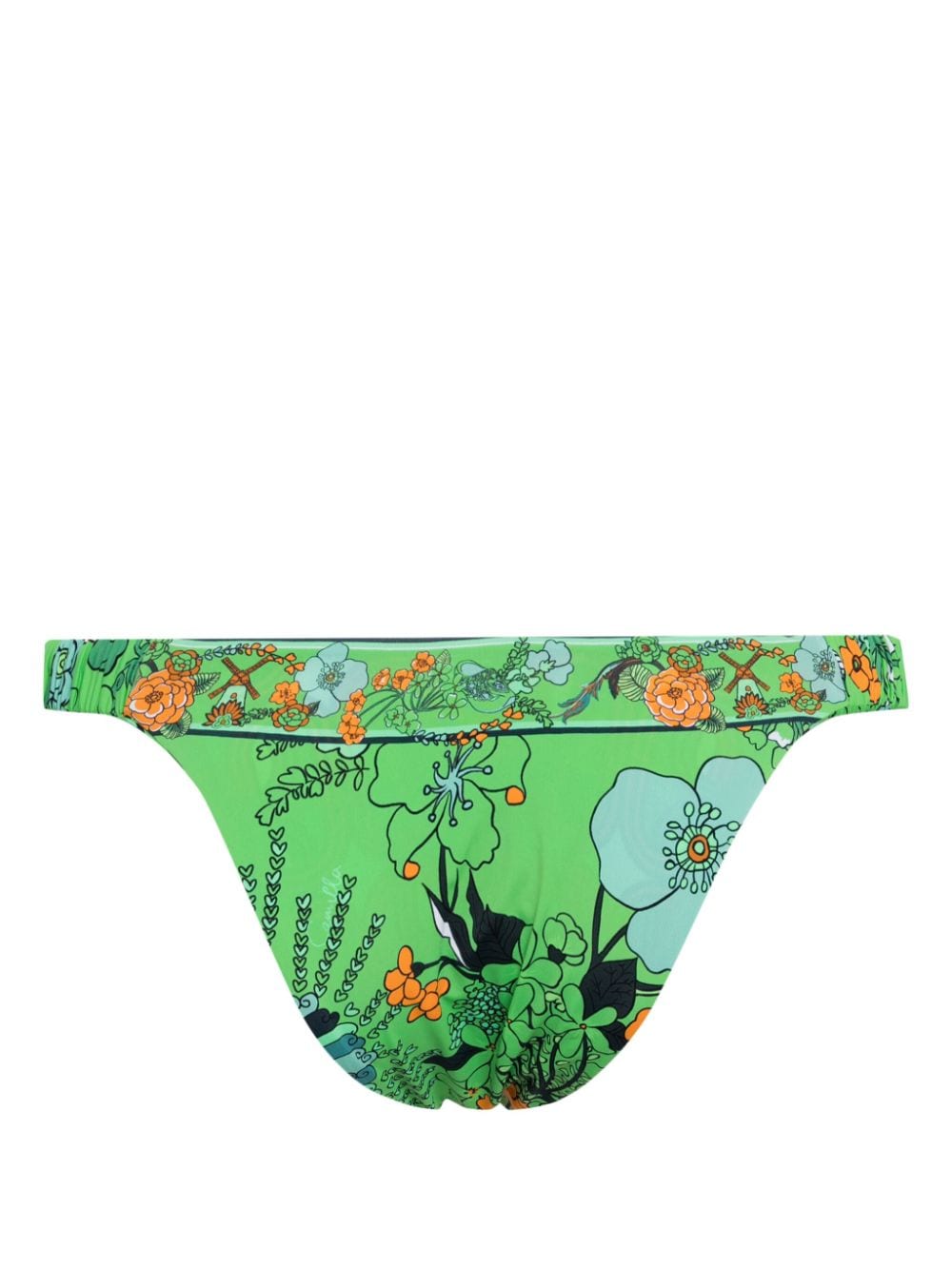 Camilla Good Vibes Generation bikinislip met print - Groen