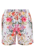 Camilla Sew Yesterday board shorts - White