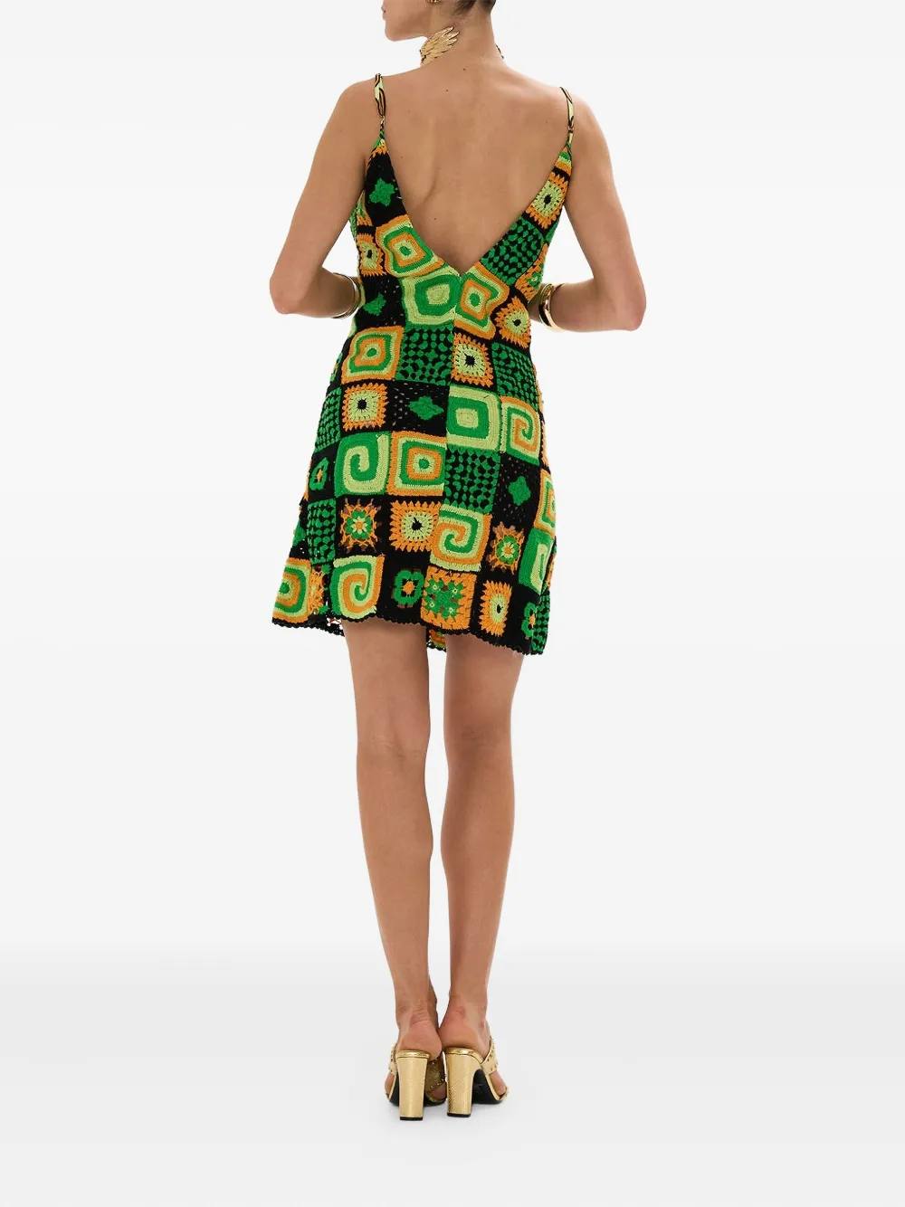 Camilla Good Vibes Generation mini-jurk Groen