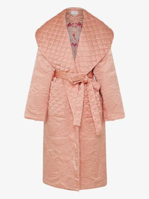 Camilla Blossom and Brushstrokes coat