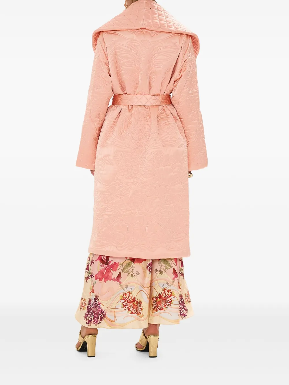 Camilla Blossom and Brushstrokes jas Roze