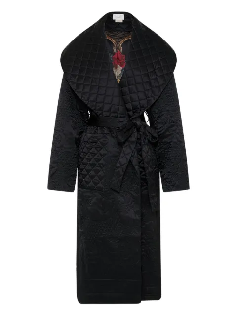 Camilla quilted oversized coat
