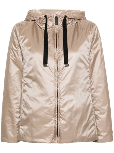 Max Mara drawstring-hood padded jacket