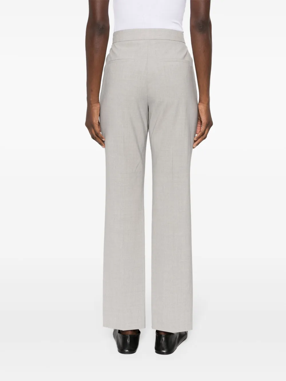 Shop Theory Treeca Tailored Pant In Grey