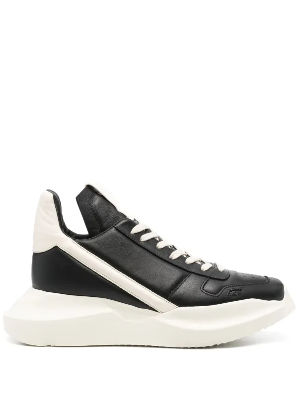 Rick Owens Geth Runner レザースニーカー - Farfetch